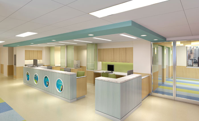 Pediatric Surgery Center Nurses' Station
