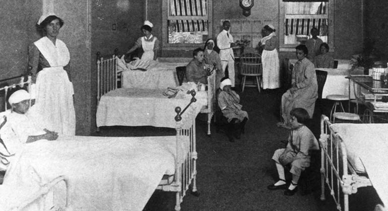 History at New York Eye and Ear Infirmary