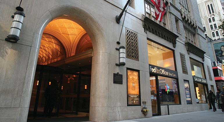 Exterior of Columbus Circle office