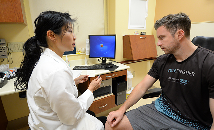 doc with patient