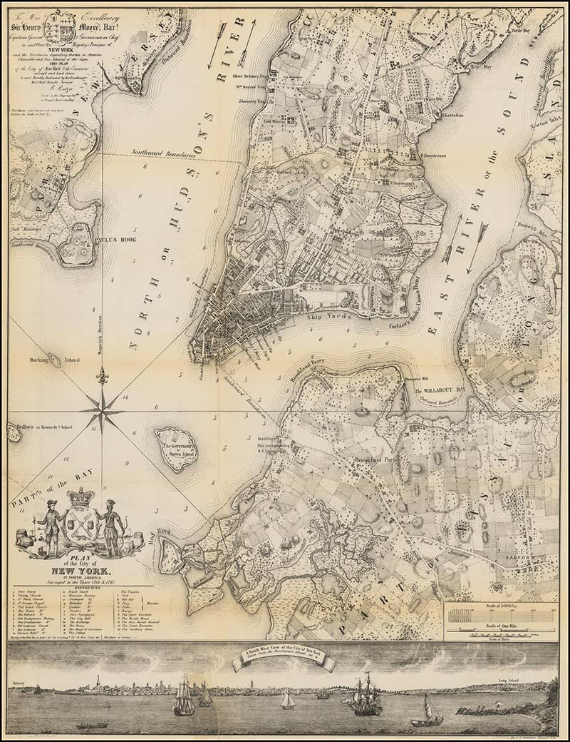 Map of New York City