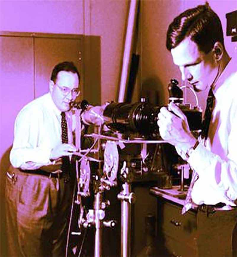 Early study of laser photocoagulation